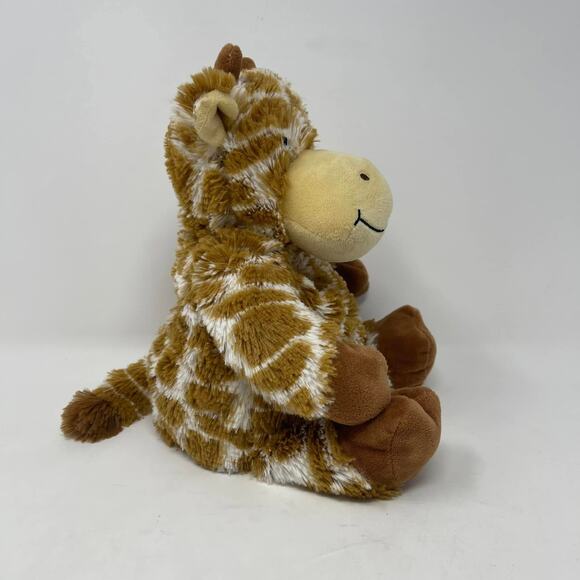 Warmies Intelex Brown White Spotted Giraffe Microwaveable Hot Cold 12" Plush - Picture 3 of 9